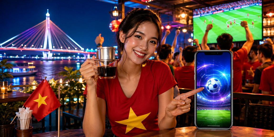 Người dùng Việt Nam theo dõi kèo và kết quả cược trên điện thoại